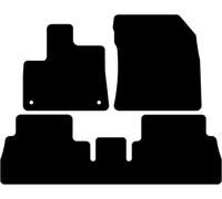 Kovvar Tapis de Sol Compatible avec Citroën Berlingo Multispace 2018-2026 Correspondant à la Version: M/XL | Sièges modulables | 5 sièges | Système de Fixation: Clips Ovale | Qualité: Basic