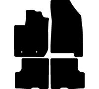Kovvar Tapis de Sol Compatible avec Dacia Duster 2 2018-2023 Correspondant à la Version: Siège Passager sans tiroir | Qualité: Basic