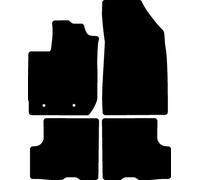 Kovvar Tapis de Sol Compatible avec Dacia Duster 2018-2023 Correspondant à la Version: 2 | Siège Passager sans tiroir | Qualité: Basic