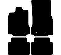 Kovvar Tapis de Sol Compatible avec Jaguar XF 2008-2015 Correspondant à la Version: Berline/Wagon | RWD | Tapis arrière sans Oeillets de Fixation | Qualité: Comfort