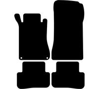 Kovvar Tapis de Sol Compatible avec Mercedes CLK W209/A209/C209 2003-2010 Correspondant à la Version: Cabriolet/Coupé | Version 1 | Qualité: Basic