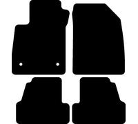 Kovvar Tapis de Sol Compatible avec Opel Mokka 2012-2021 Correspondant à la Version: Boîte Automatique | Qualité: Comfort