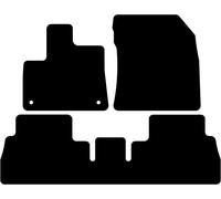 Kovvar Tapis de Sol Compatible avec Peugeot Rifter 2018-2026 Correspondant à la Version: L1/ L2 | 5 sièges | Système de Fixation: Clips | Qualité: Basic