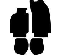 Kovvar Tapis de Sol Compatible avec Porsche 911 964 1988-1994 Correspondant à la Version: Cabriolet/Coupé | Qualité: Comfort