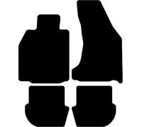 Kovvar Tapis de Sol Compatible avec Porsche 911 997 2004-2012 Correspondant à la Version: Tapis Passager étroit | Qualité: Basic