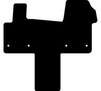 Kovvar Tapis de Sol Compatible avec Volkswagen Transporter T7 California 2025-2025 Correspondant à la Version: Avant | sans Rail Entre Les sièges Avant | Qualité: Comfort