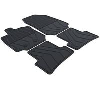Kovvar Tapis en Caoutchouc Compatible avec Renault Clio 2005-2012 Correspondant à la Version: 3 | 3/5 Portes/Estate