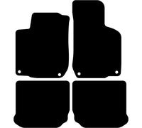 Kovvar Tapis en Caoutchouc Duogrip Compatible avec Volkswagen Golf 4 1997-2003 Correspondant à la Version: 3/5 Portes/SW | Système de Fixation: Clips