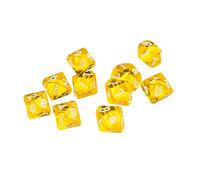 kowaku 10 Pièces Dés Gemme à Dix Faces Set Dés Polyédriques Plastique Idéal pour Jeux Rôles Convient pour Animations Loisirs Cadeaux