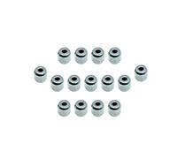 kowaku 15 pièces de grilles d'aération métalliques - Accessoires de construction légers et faciles à installer, 1.6 Mm