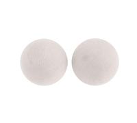 kowaku 2 Balles de -foot de Remplacement de 1,42 Pouce, Blanc