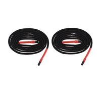 kowaku 2 Cordes de Rechange Multi-usages avec Embouts Métalliques, pour, D, 130cm