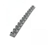 kowaku 2 Pièces Colle Conductive Clavier Nappe Élastomère Bande Caoutchouc Contacts Carbone Faible Résistance Restaure Tact et Son Compatible Korg PA et PSR, 2 pièces