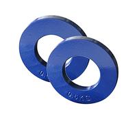 kowaku 2 Pièces Fractional Weights Barbell Mini Disque Poids Progressif Plaques Acier Accessoires Entrainement Convenant à La Musculation Gym Personnelle, Bleu 0.5kg