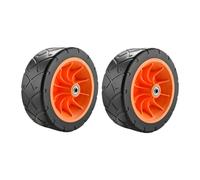 kowaku 2 Roues Rechange Robustes et antidérapantes pour Chariot Pliant, brouette Plage ou Chariot Courses, pour Le Camping ou Le Shopping, 8 Pouces Road