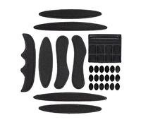kowaku 27 Pièces Coussinets de Remplacement Casque Doublure Tapis Mousse Éponge Flexible Adaptée pour Casque Vélo Adulte Entretien Nettoyage