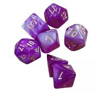 kowaku 2x 7x Jeu de Dés Polyédriques Astrologiques pour Bar, R