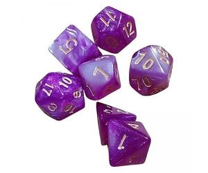 kowaku 2x 7x Jeu de Dés Polyédriques Astrologiques pour Bar, R