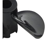 kowaku 2x Bateau Télécommandé sous-marin 32mm X 3mm 32mm X 3mm Noir