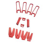 kowaku 4 Pièces de Protection D'hélice et de Carénage D'atterrissage, à Monter Soi-même E58 JY019, Rouge