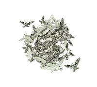 kowaku 50 Pcs Tibétain Argent Hibou/Coeur/Arbre Forme Pendentifs Breloques Vintage Bricolage Artisanat - Charms Aigle