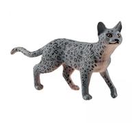 kowaku 5x Figurine Léopard, Statue D', Le de Jeu Léopard Des Neiges pour Garçons et Filles de 3 Ans et Plus, pour Décoration de Bureau