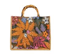 kowaku à Main pour Femme, de Plage d'été pour Les Vacances, Les Mariages et Les fêtes, Orange
