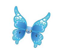 kowaku Allumez l'aile de aile d'ange faveur de fête LED aile de papillon pour les filles femmes pour les accessoires de Photo d'anniversaire de Festivals, Bleu