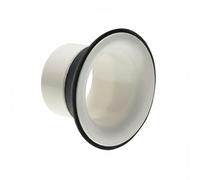 kowaku Anneau d'Amplification pour Grosse Caisse Bague Port Bass Drum Orifice Protecteur Insert Port Tension Grave Plus Ferme Matériau Caoutchouc Adapté à Live Enregistrement Répétition, Blanc