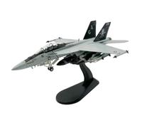 kowaku Avion Modèle Réduit avec Support Statique Maquette avec Support Détaillé Maquette d'avion pour Vitrine, Bureau, F-18 Super Hornet 1/72