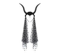 kowaku Bandeau décoratif en cornes d'antilope du diable pour déguisement d'Halloween, jeu de rôle et danse