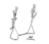 kowaku Béquille de Vélo Électrique Support de Stationnement Béquille Centrale Double et Pièce de Remplacement en Fer Résistant à l'usure Adapté pour La Répa, Double Trou, 16 Pouces