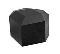 kowaku Boîte à Bijoux Lumineuse Portable avec Lecteur vidéo, Petit Format, idéale pour Colliers et Bijoux Lors de Mariages, Saint-Valentin et, Noir