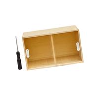 kowaku Boîte D'Élevage pour Poussins Cage pour Hamster Poulailler pour Cailles et Nichoir en Bois avec Porte D'Observation Transparente Approprié pour, 50cm