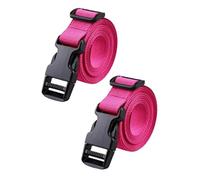 kowaku Bouettes de Sacs de Voiture de Golf 2X STRACTES de CHECHING Portable 100 cm Réglable avec à libération Rapide, Rose Rouge