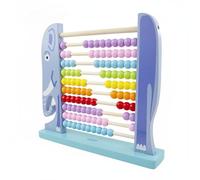 kowaku Boulier Éléphant Multicolore Cadre à Perles Comptage Jouet Enfant pour École Maternelle