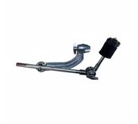 kowaku Bras de Support de Cymbale Extension pour Batterie Fixation Renforcée Bras Ajustable Conçu pour Batteurs sur Scène Studio à la Maison, Court À 2 Sections