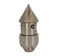 kowaku Buse de Nettoyage de Drain de Canalisation Rotative Haute Pression Accessoire de Tuyau Corps en Acier Inoxydable et Sortie Céramique, G3/4