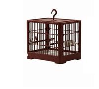 kowaku Cage à Tiroir Extractible | acage Pratique, Cage à Pince à Légumes, Accessoires Compls Inclus, pr, Canaris, Brun
