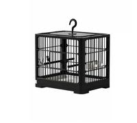 kowaku Cage à Tiroir Extractible | acage Pratique, Cage à Pince à Légumes, Accessoires Compls Inclus, pr, Canaris, Noir