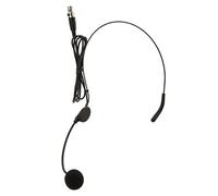 kowaku Casque Stéréo avec et Arceau pour Amplificateur et Mégaphone pour Ordinateurs Portables, Noir (XLR 3 Broches)
