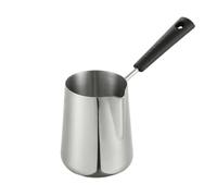 kowaku Casserole en Acier Inoxydable Casserole Poêlon Laitier Marmite à Versement Précis pour Préparations Liquides Format Compact pour Portions Réduites, 600ML