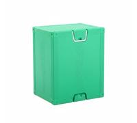kowaku Children Music Seat Siège de Musique Enfant Tabouret Cube Coffre Empilable Léger Plastique Mousse PP Poignée Pratique Adapté aux Activités de Groupe, Vert