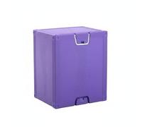 kowaku Children Music Seat Siège de Musique Enfant Tabouret Cube Coffre Empilable Léger Plastique Mousse PP Poignée Pratique Adapté aux Activités de Groupe, Violet