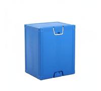 kowaku Children Music Seat Siège de Musique Enfant Tabouret Cube Coffre Empilable Léger Plastique Mousse PP Poignée Pratique Adapté aux Activités de Groupe, Bleu
