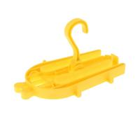kowaku Cintre pour Combinaison étanche, Cintre pour Combinaison de Plongée, Rangement pour Détendeur avec Crochet Rotatif, Support pour Combinaison de Plongé, Jaune