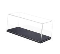 kowaku Coffret de Présentation en Acrylique Transparent, Vitrine avec Couvercle Anti-Poussière, Boîte de Rangement et Exposition pour Maquettes Auto, Modélisme et Figurines de Type Lego, 1:43