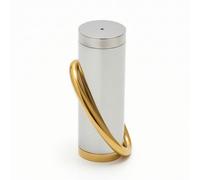 kowaku Conteneur à Épices de Cuisine Pot Distributeur Saupoudreuse en Acier Inoxydable avec Couvercle Anti-humidité et Trou de Service Adapté à la Cuisson