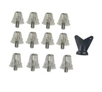 kowaku Crampons de Rechange Haut de Gamme pour Crampons de Football, pour Des Performances Améliorées