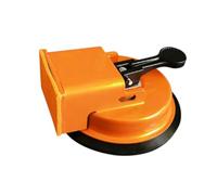 kowaku Dispositif de Nivellement de Sol Outil de Fixation Carrelage sans Fissure Ventouse de Levage Main Installation Réparation en Acier Carbone Poignée, Orange